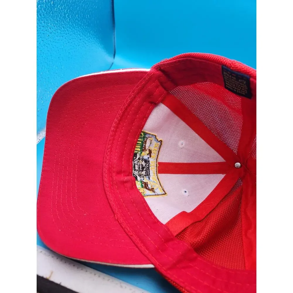Vtg Ford Model A in the wild Adjustable Hat kansas